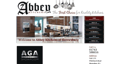 Desktop Screenshot of abbey-kitchens.com